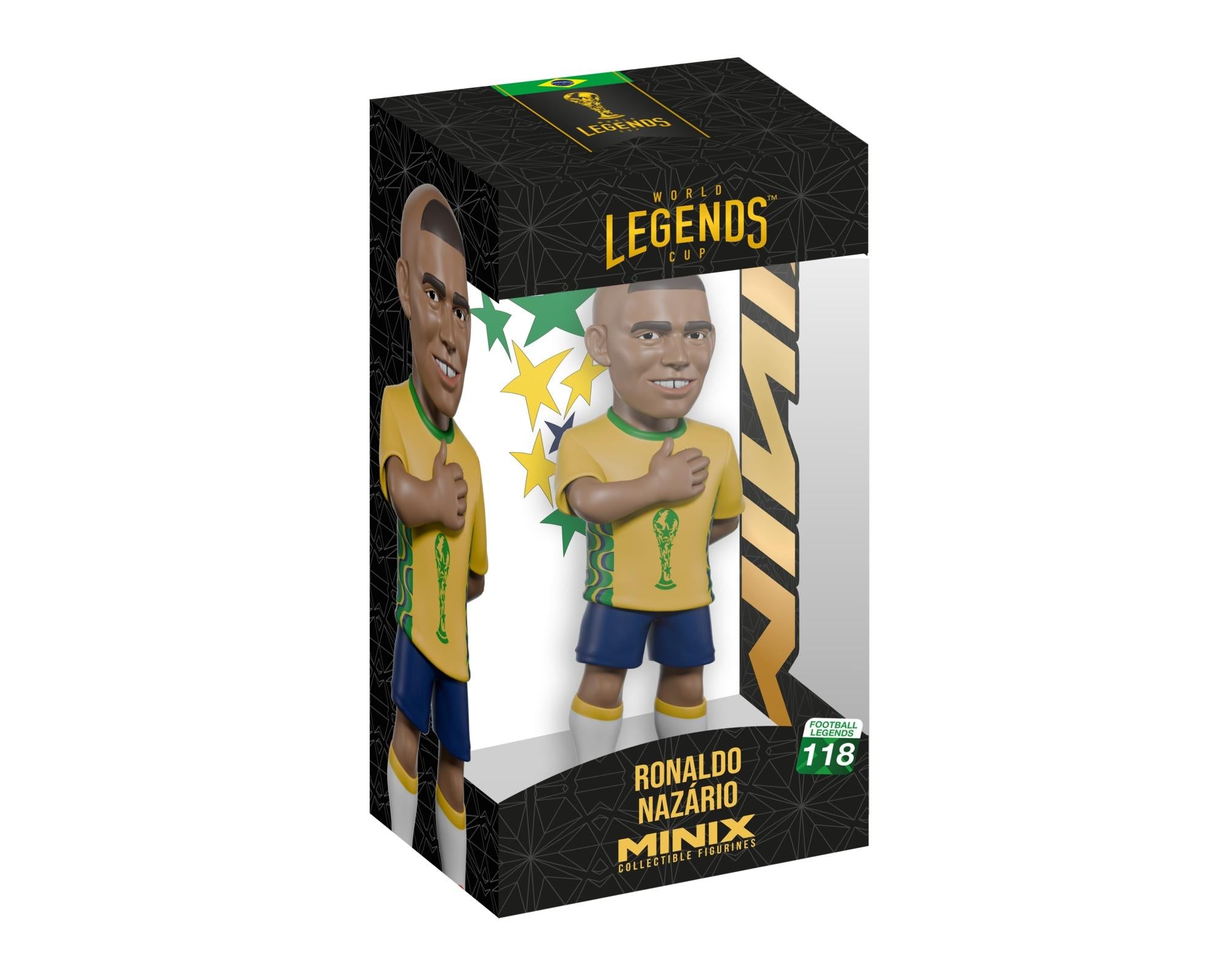 Συλλεκτική Φιγούρα Minix Football Legends 118 World Cup Brazil Ronaldo 12εκ. (MNXX1000)