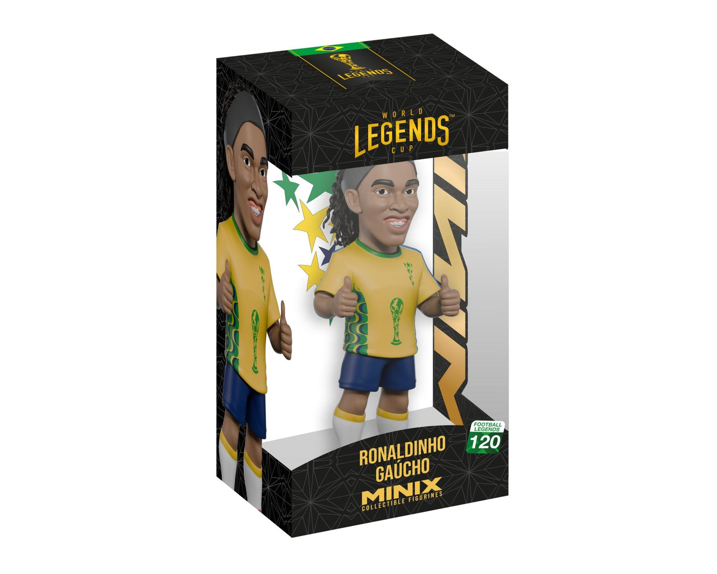 Συλλεκτική Φιγούρα Minix Football Legends 120 World Cup Brazil Ronaldhinho 12εκ. (MNXS6000)