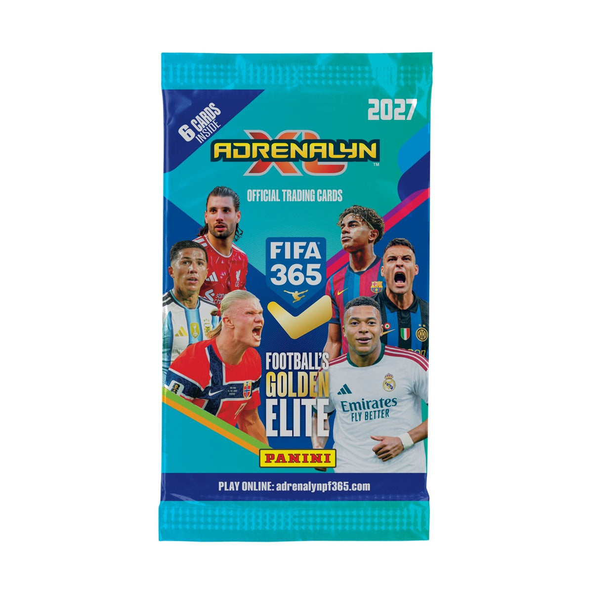 Panini FIFA 365 2027 Adrenalyn Κάρτες 6 τεμάχια (PA.KA.FI.427)