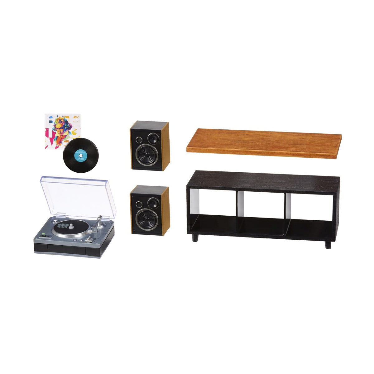 MGA Entertainment MGA's Miniverse Real Music Record Player Plays Real Music (254249)