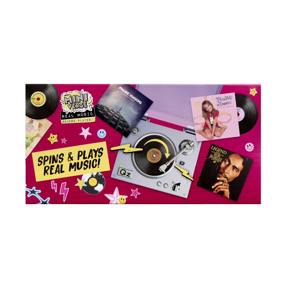 MGA Entertainment MGA's Miniverse Real Music Record Player Plays Real Music (254249)