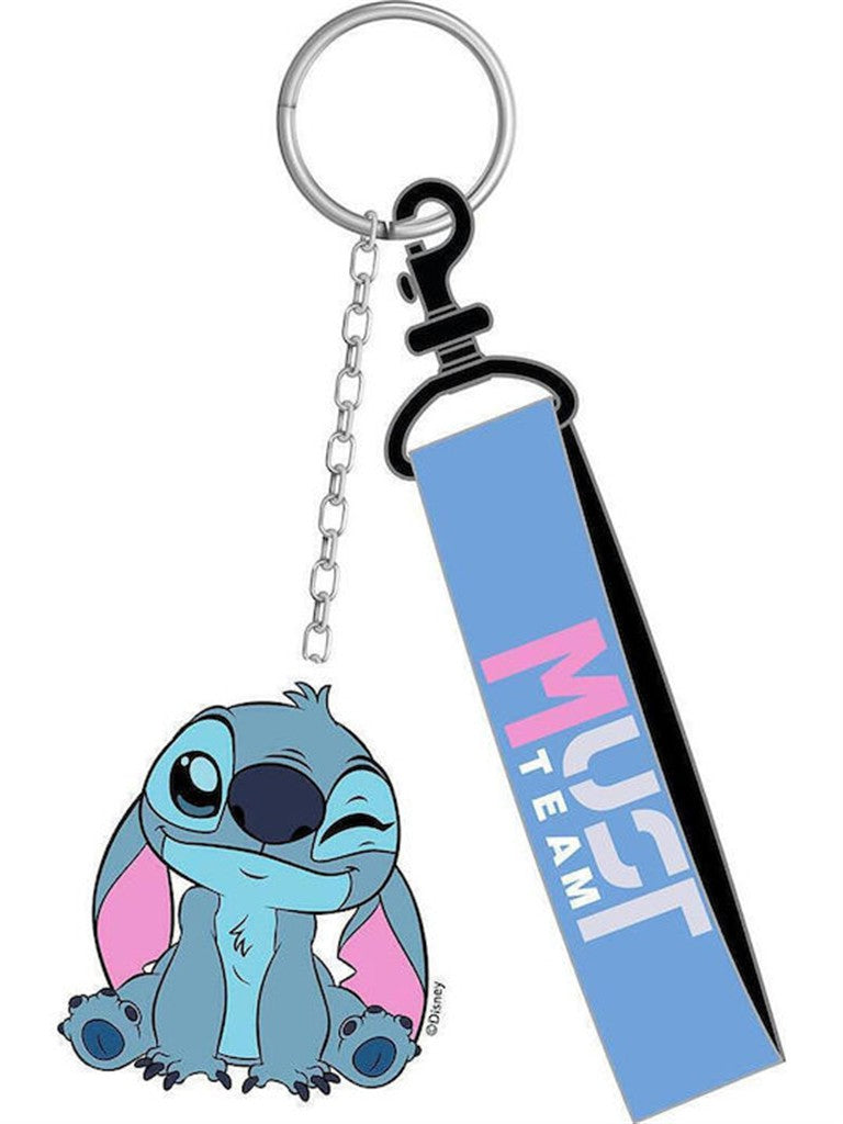 Σχολική Τσάντα Πλάτης Νηπίου 27x10x31εκ 2 Θήκες Disney Stitch Must (565772)