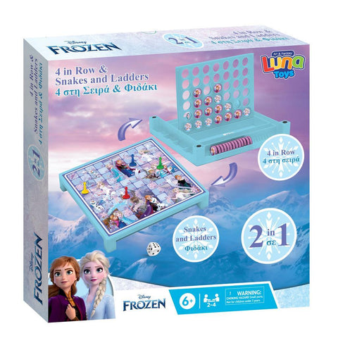 Disney Frozen Επιτραπέζιο 4 Στη Σειρά και Φιδάκι Luna (564122) - Fun Planet