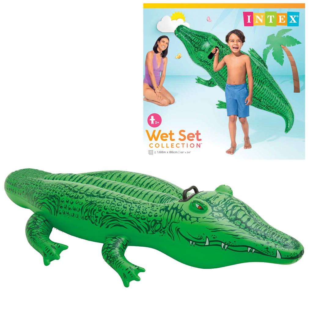 Intex Φουσκωτός Κροκόδειλος 168x86cm (58546NP) - Fun Planet