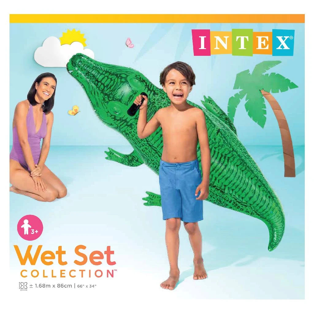 Intex Φουσκωτός Κροκόδειλος 168x86cm (58546NP) - Fun Planet