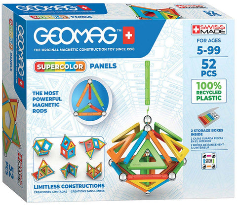 Geomag Σετ Supercolor Panels 52 (378) - Fun Planet