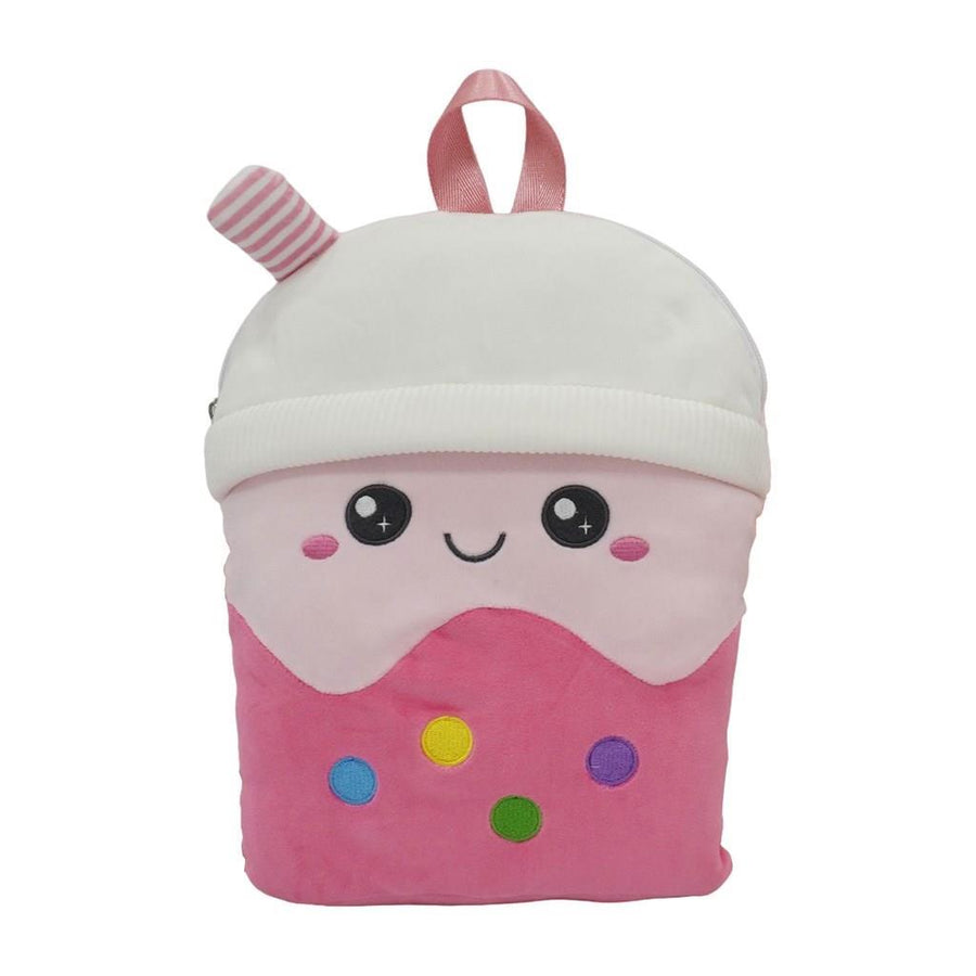 Λούτρινη Τσάντα Πλάτης 33εκ Milkshake Squishcuties Luna Toys (623027) - Fun Planet