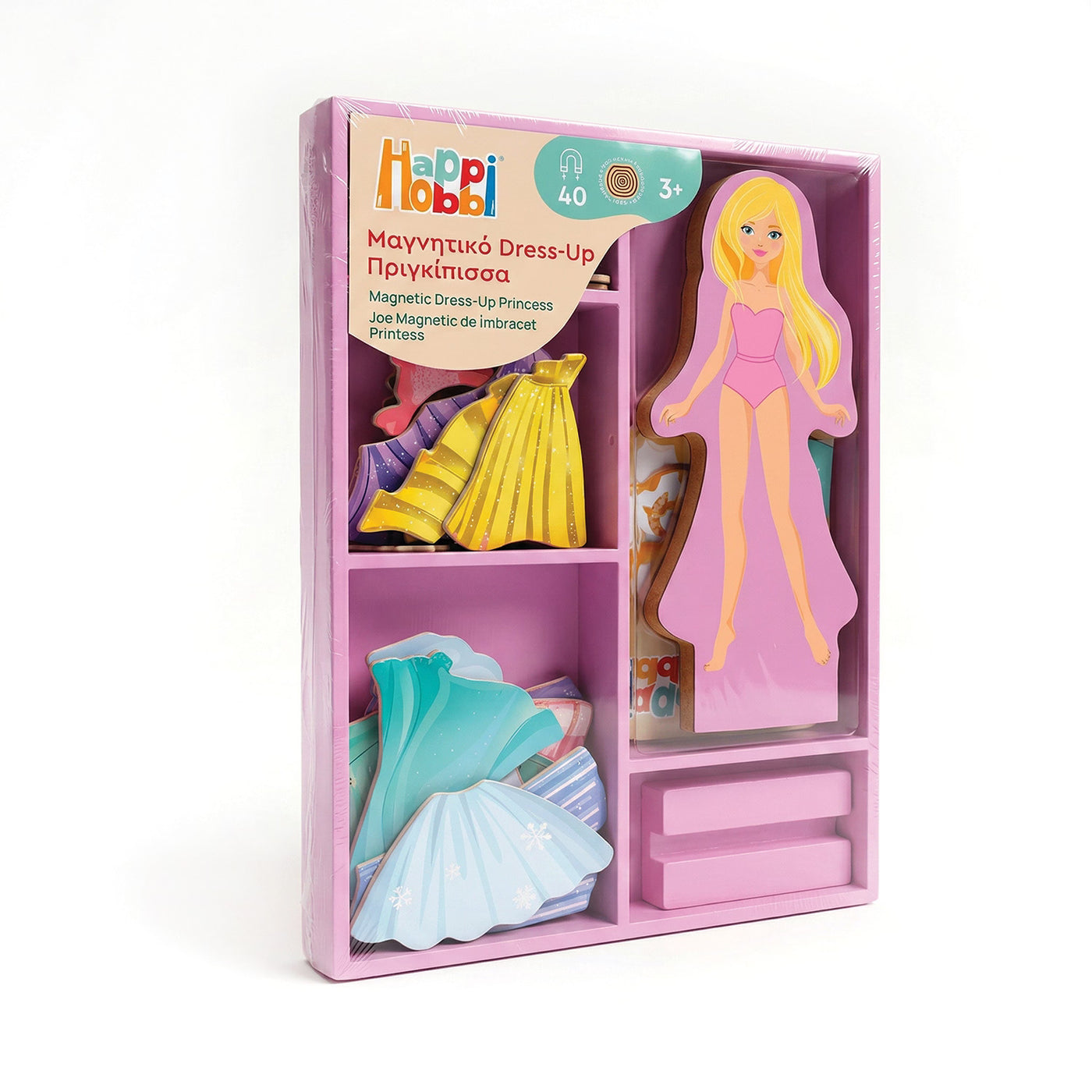AS Magnet Box Fantasy Dreams Dress-Up 46 Educational Wooden Magnets (1029-64059)