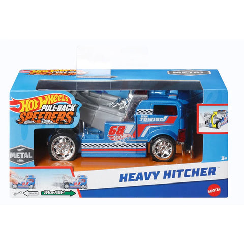Hot Wheels Aυτοκινητάκι 1:43 Pull-Back Speeders Heavy Hitcher (HPR80) - Fun Planet