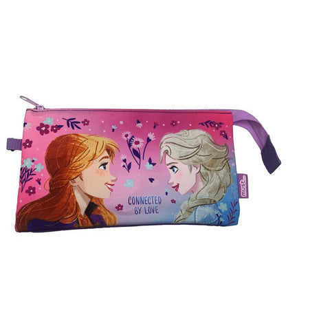 Disney Frozen Κασετίνα 22,5x11,5εκ 3 Θήκες Connected By Love Must (563587) - Fun Planet