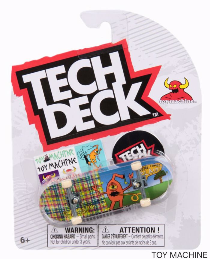 Tech Deck Μινιατούρα Τροχοσανίδα Toy Machine (20147756) - Fun Planet
