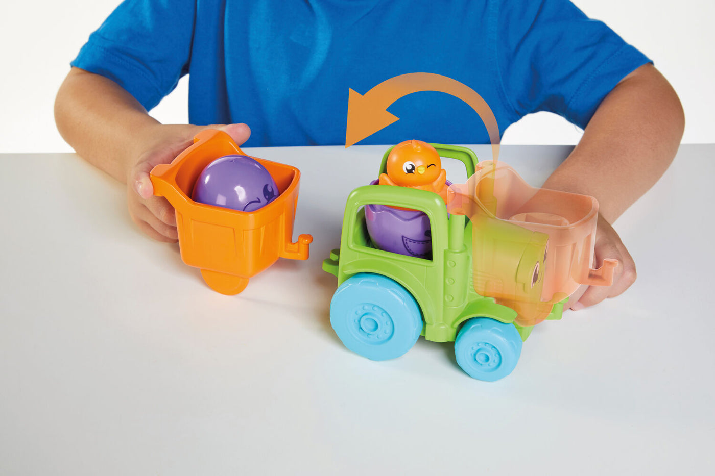 Tomy Toomies Βρεφικό Παιχνίδι 2 Σε 1 Φορτηγάκι (1000-73219) - Fun Planet