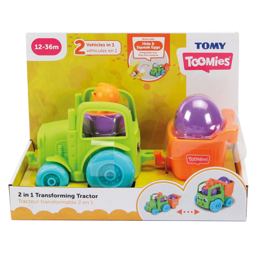 Tomy Toomies Βρεφικό Παιχνίδι 2 Σε 1 Φορτηγάκι (1000-73219) - Fun Planet
