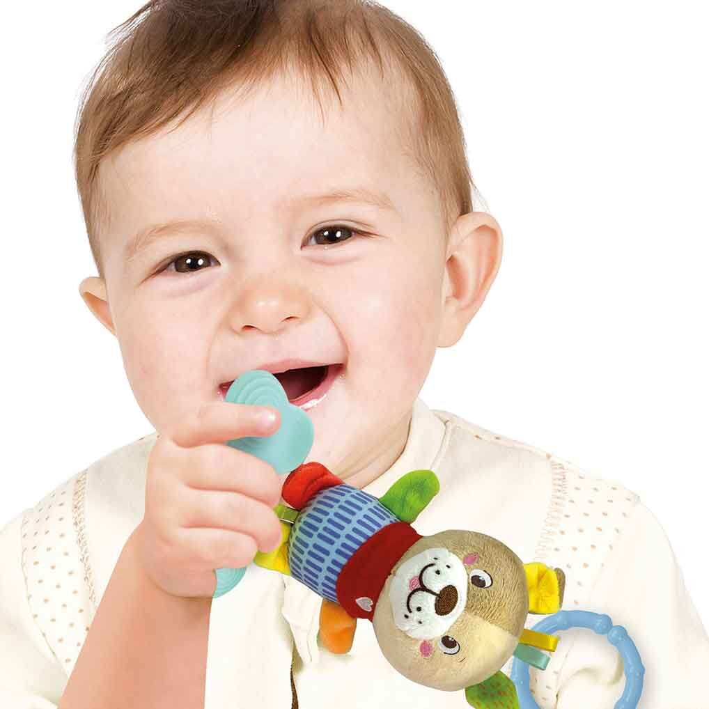 Baby Clementoni For You Βρεφική Κουδουνίστρα Μαλακό Σκυλάκι (1000-17785) - Fun Planet