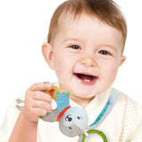 Baby Clementoni For You Βρεφικό Παιχνίδι Κουδουνίστρα Μαλακό Λαγουδάκι (1000-17787) - Fun Planet