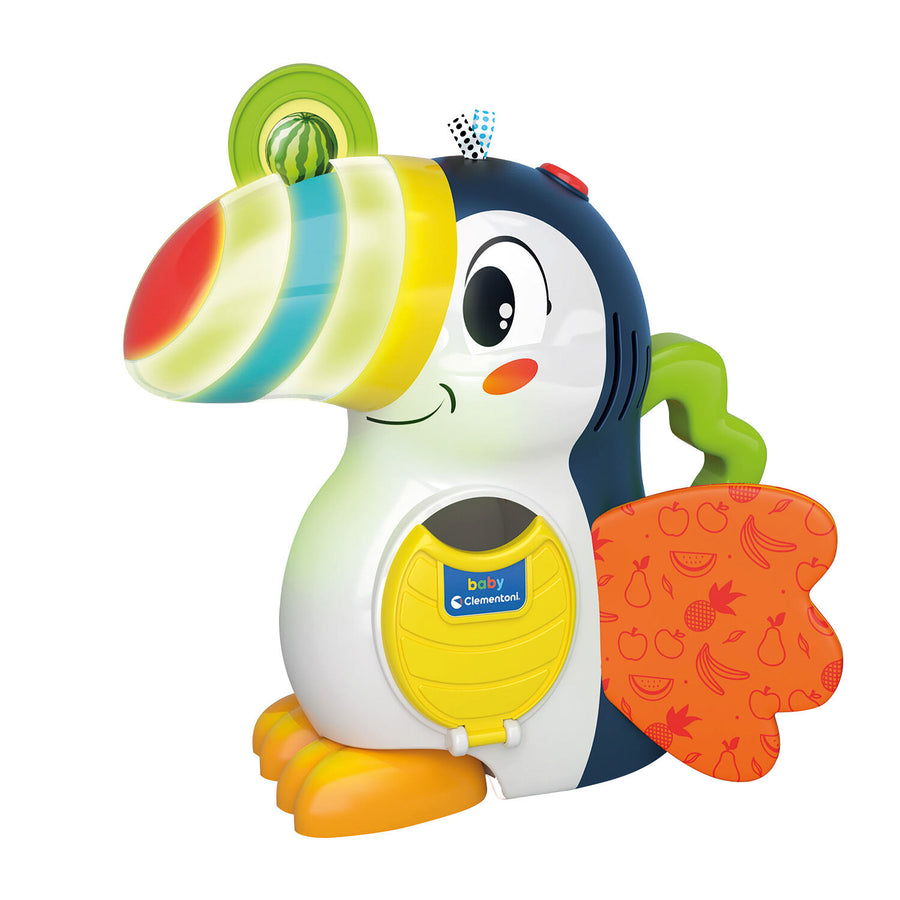 Baby Clementoni Infant Educational Toy Juan the Toucan - Speaks Greek (1000-63433)