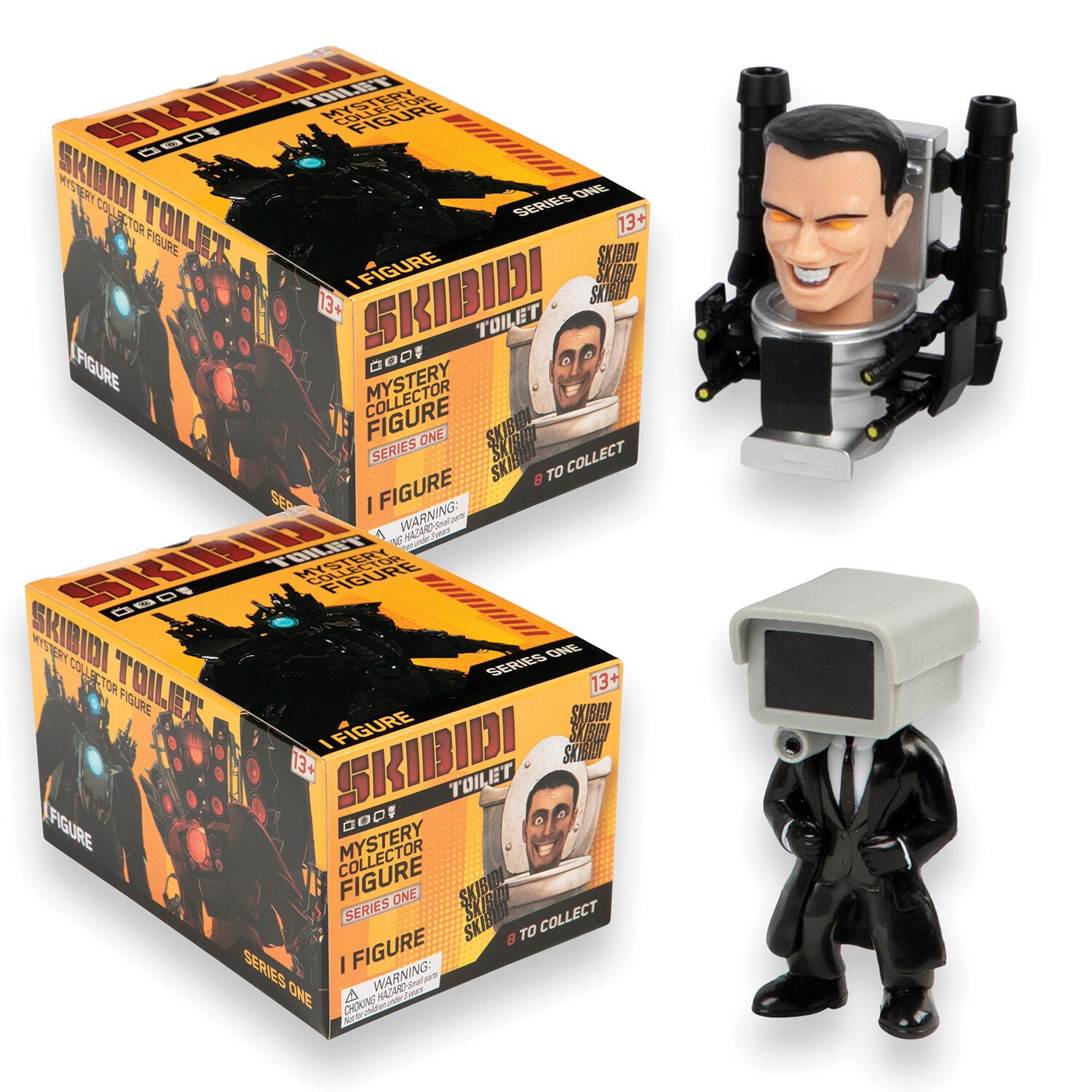 Skibidi Toilet Συλλεκτική Φιγούρα Μονή 11cm 1 τεμάχιο (1013-13100) - Fun Planet