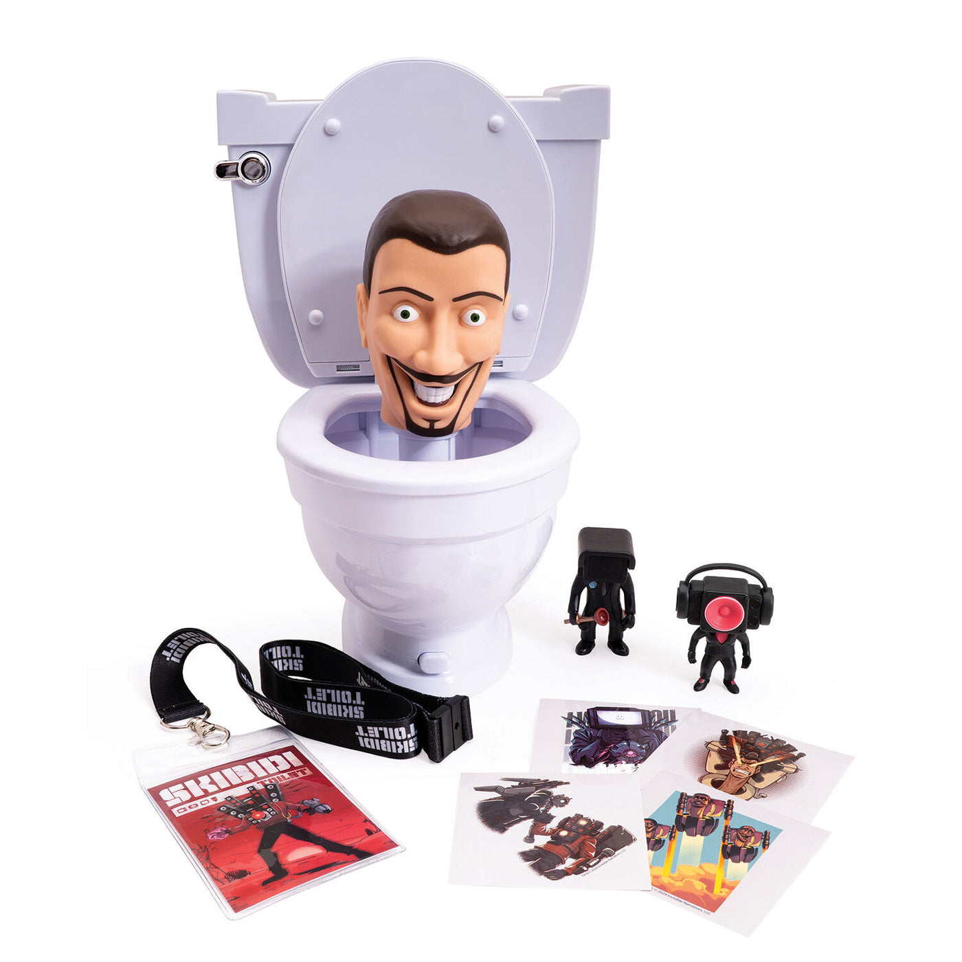 Skibidi Toilet Τουαλέτα με Αξεσουάρ (1013-13300) - Fun Planet