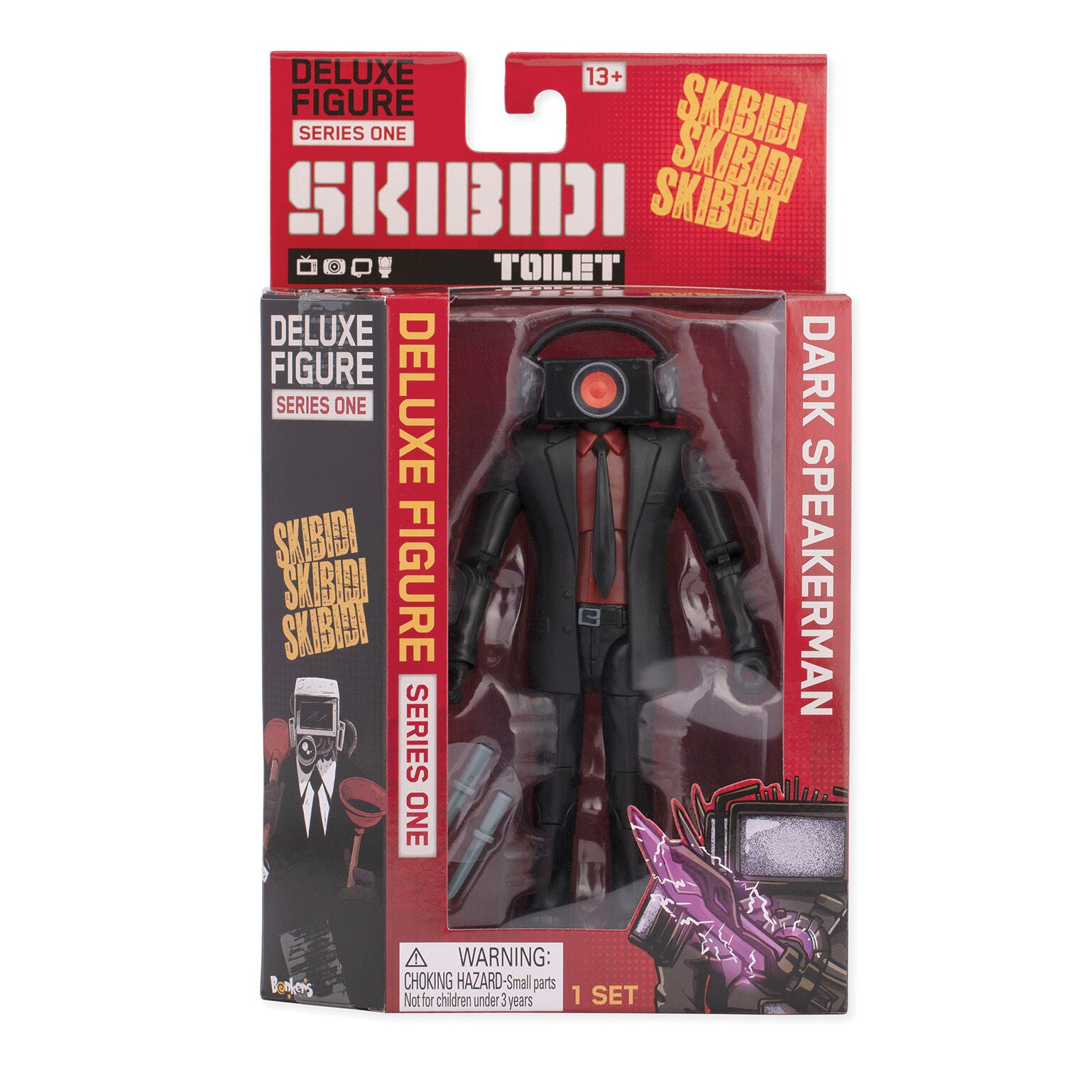 Skibidi Toilet Συλλεκτική Φιγούρα Μονή 15cm Dark Speakerman (1013-13800) - Fun Planet