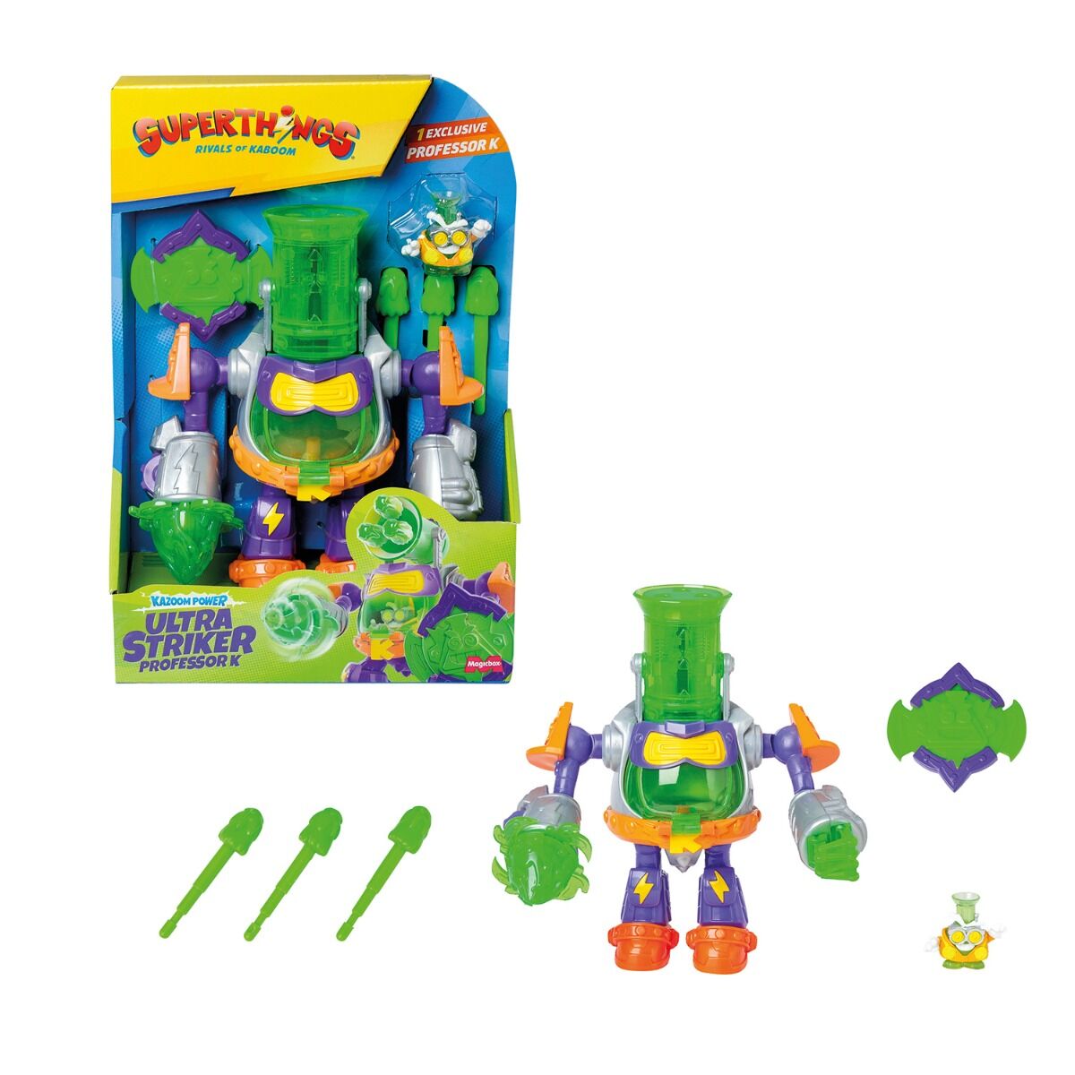 Superthings Μικροπλάσματα Ultra Striker Professor K (1013-62124) - Fun Planet