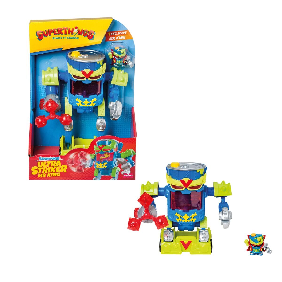 Superthings Μικροπλάσματα Ultra Striker Mr King (1013-62124) - Fun Planet