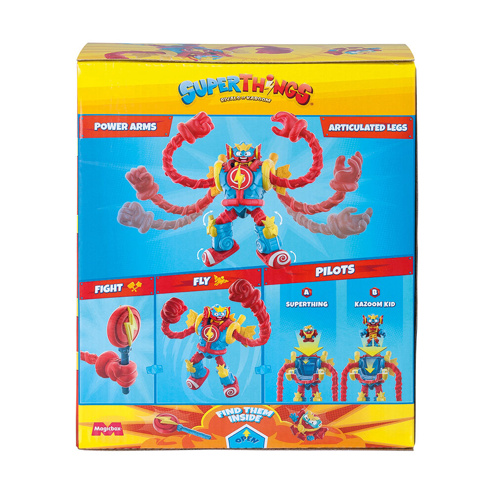 Superthings Μικροπλάσματα Superbot Power Arms με Φιγούρες Sugarfun (1013-62120) - Fun Planet