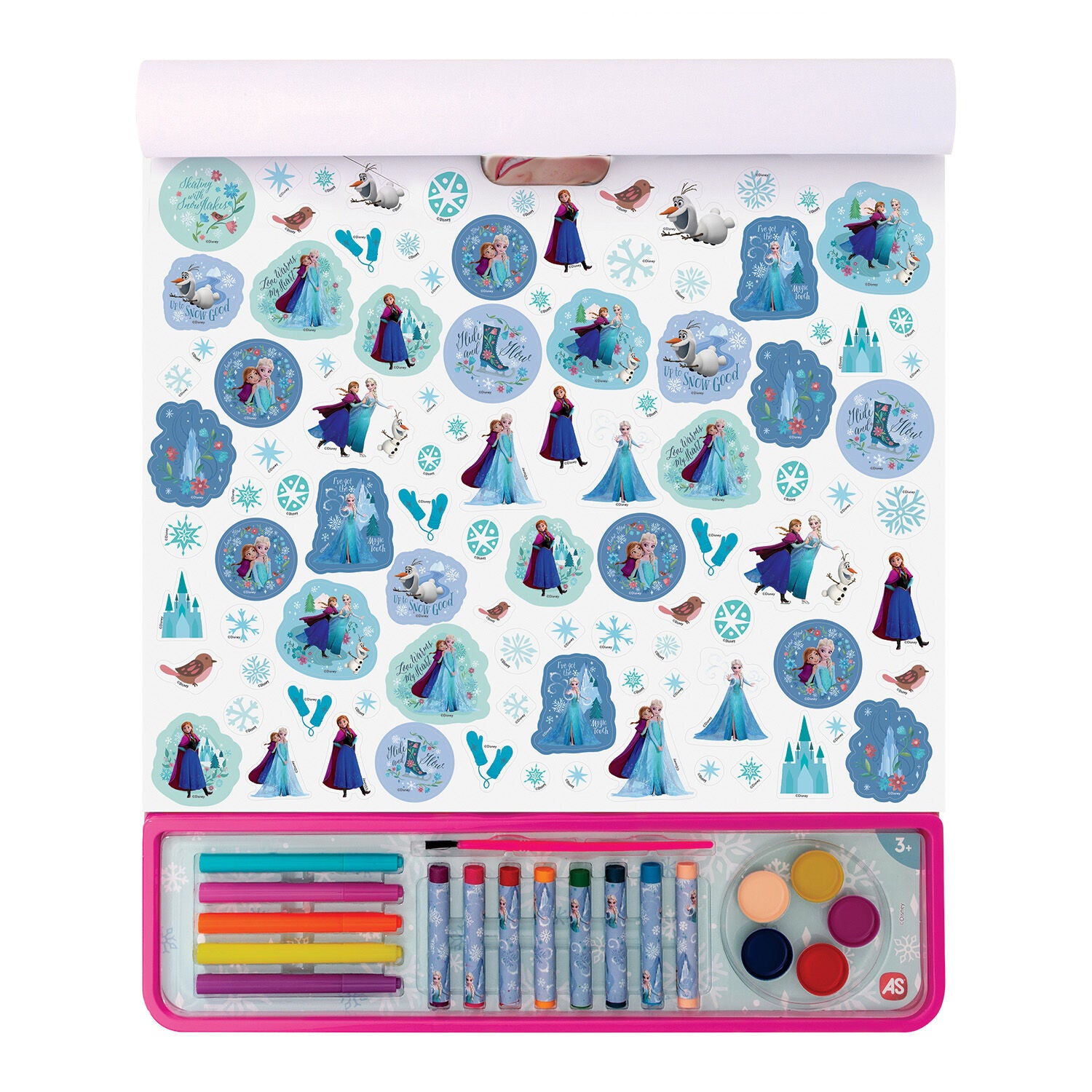 Giga Block Σετ Ζωγραφικής Disney Frozen 5 Σε 1 (1023-62759)