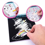 Σετ Ζωγραφικής Pocket Fantasy Dreams Color & Scratch (1023-61003) - Fun Planet