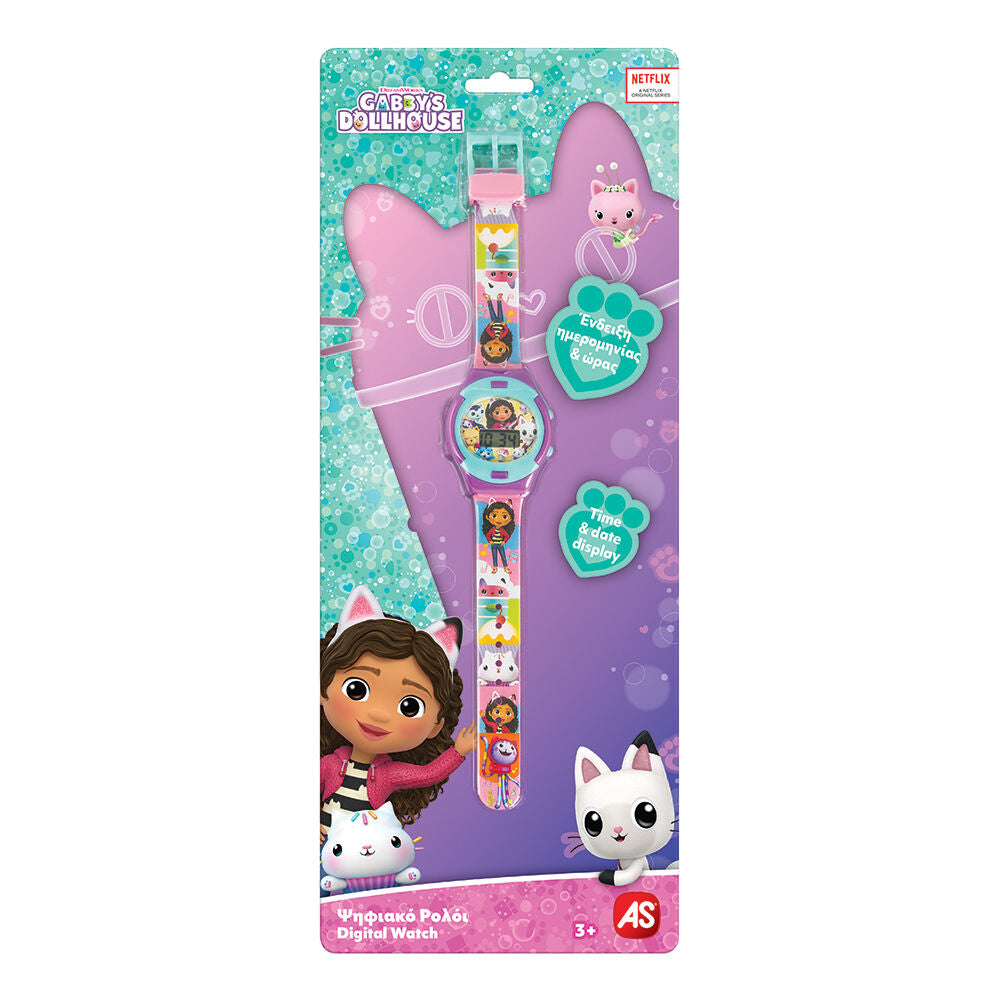 AS Παιδικό Ψηφιακό Ρολόι DreamWorks Gabby's Dollhouse (1027-64251) - Fun Planet