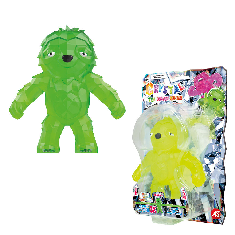 Ζουληχτή Φιγούρα Stretchapalz Crystal 14εκ. Slothie (1027-91560) - Fun Planet