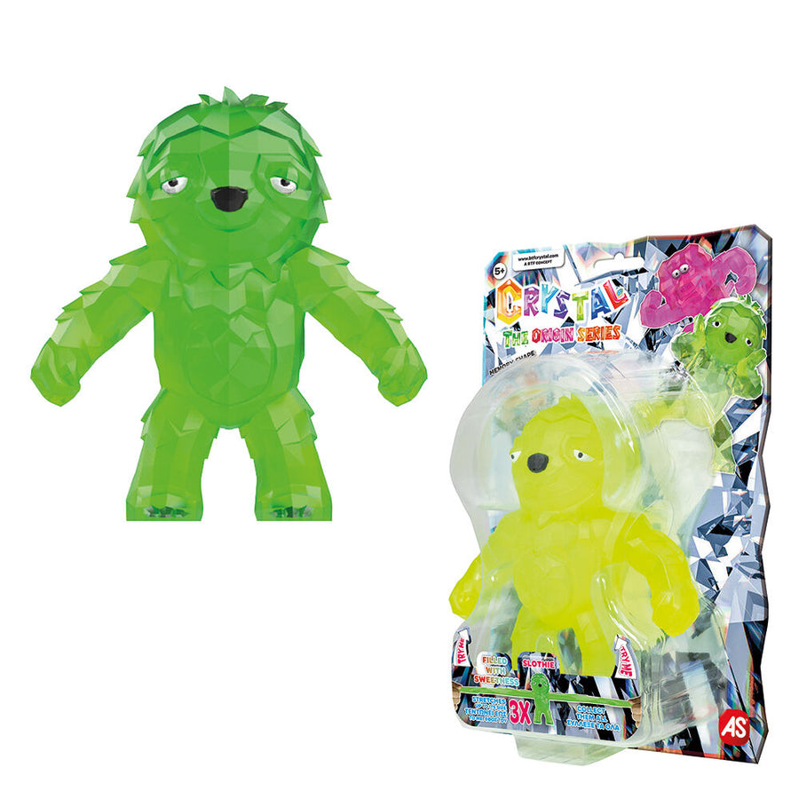 Ζουληχτή Φιγούρα Stretchapalz Crystal 14εκ. Slothie (1027-91560) - Fun Planet