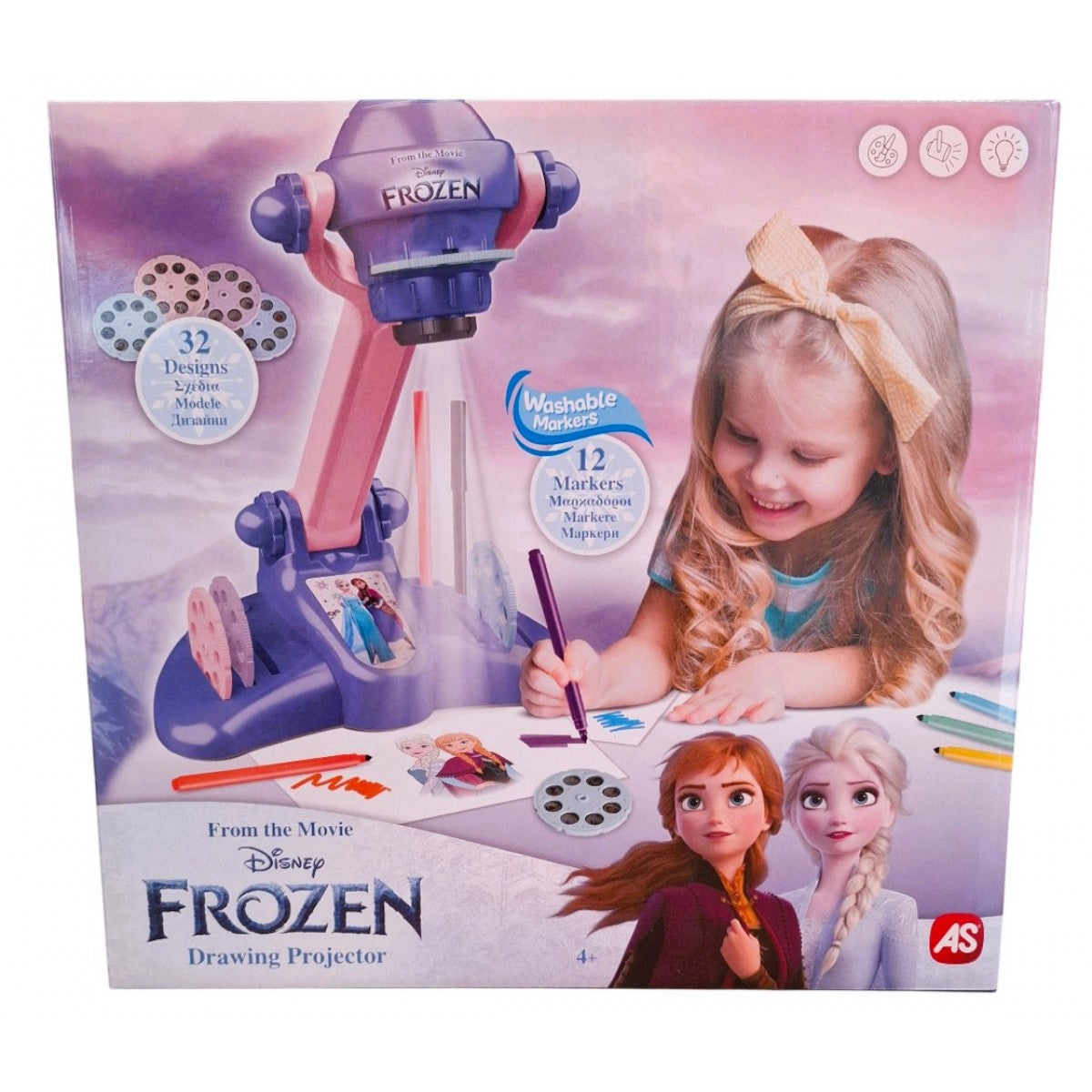 AS Company Προτζέκτορας Ζωγραφικής Frozen (1028-54002) - Fun Planet