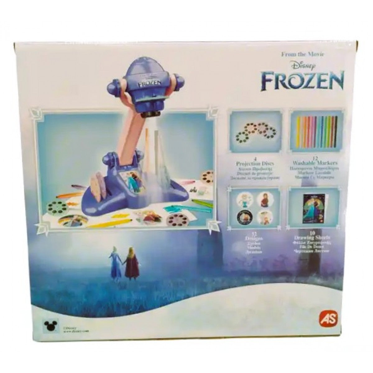 AS Company Προτζέκτορας Ζωγραφικής Frozen (1028-54002) - Fun Planet