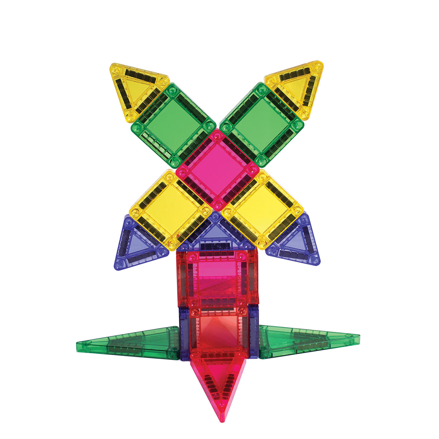 Geomag Magnetic Tiles Gems 44pcs (PF.224.102.00)