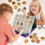 AS Magnet Box Ποιος Κρύβεται? 84 Εκπαιδευτικοί Χάρτινοι Μαγνήτες (1029-64060)