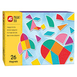 AS Magnet Box Αστεία Σχήματα 26 Εκπαιδευτικοί Χάρτινοι Μαγνήτες (1029-64067) - Fun Planet