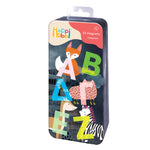 HappiHobbi Magnet Tin Γράμματα Εκπαιδευτικοί Χάρτινοι Μαγνήτες (1029-64070)