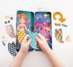 HappiHobbi Magnet Tins Mermaid Princess Εκπαιδευτικοί Χάρτινοι Μαγνήτες (1029-64074)