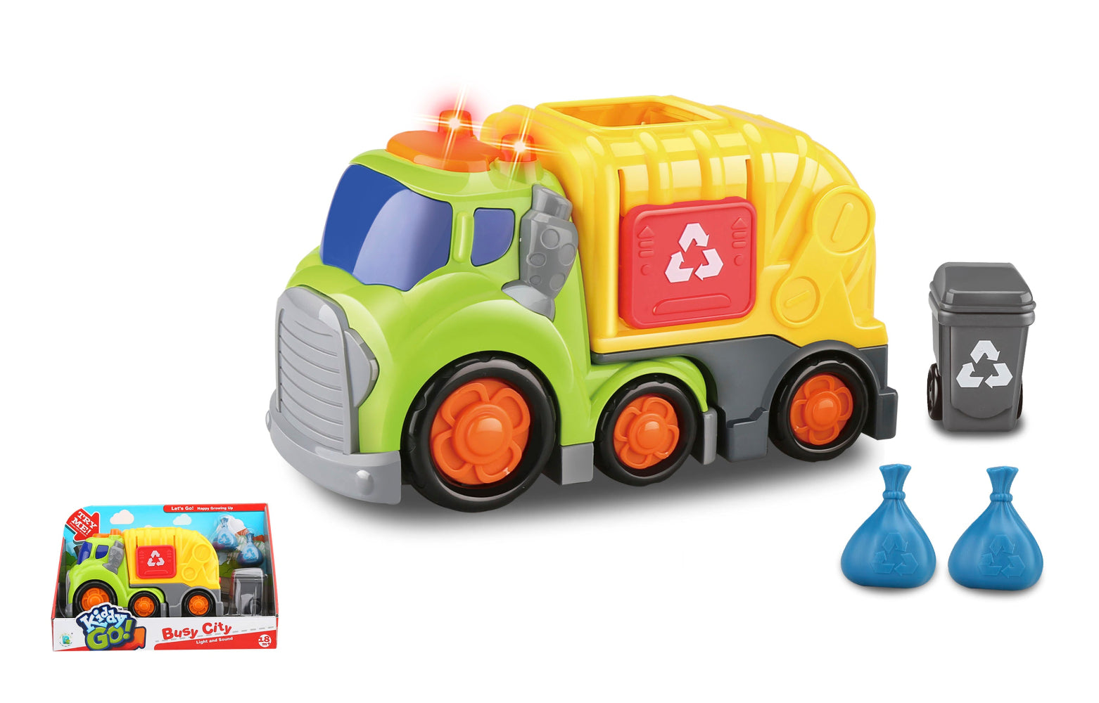 Kidz 2 Go Busy City Recycle Truck (10332)