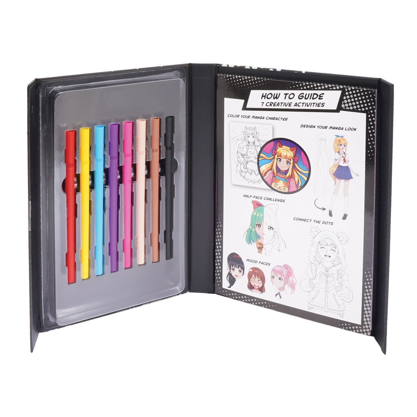 HappiHobbi Art Journal Manga Μαρκαδόροι (1038-11059)