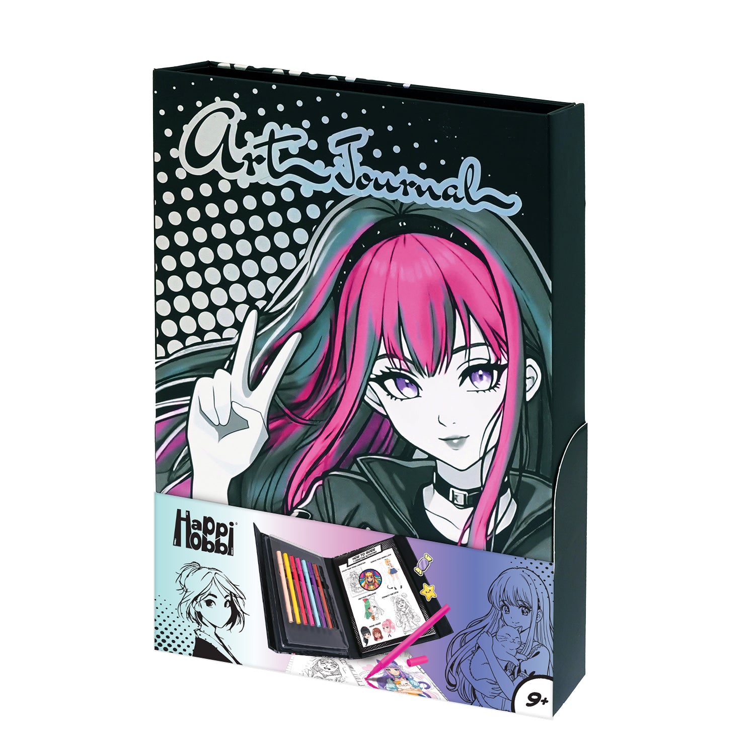 HappiHobbi Art Journal Manga Μαρκαδόροι (1038-11059)