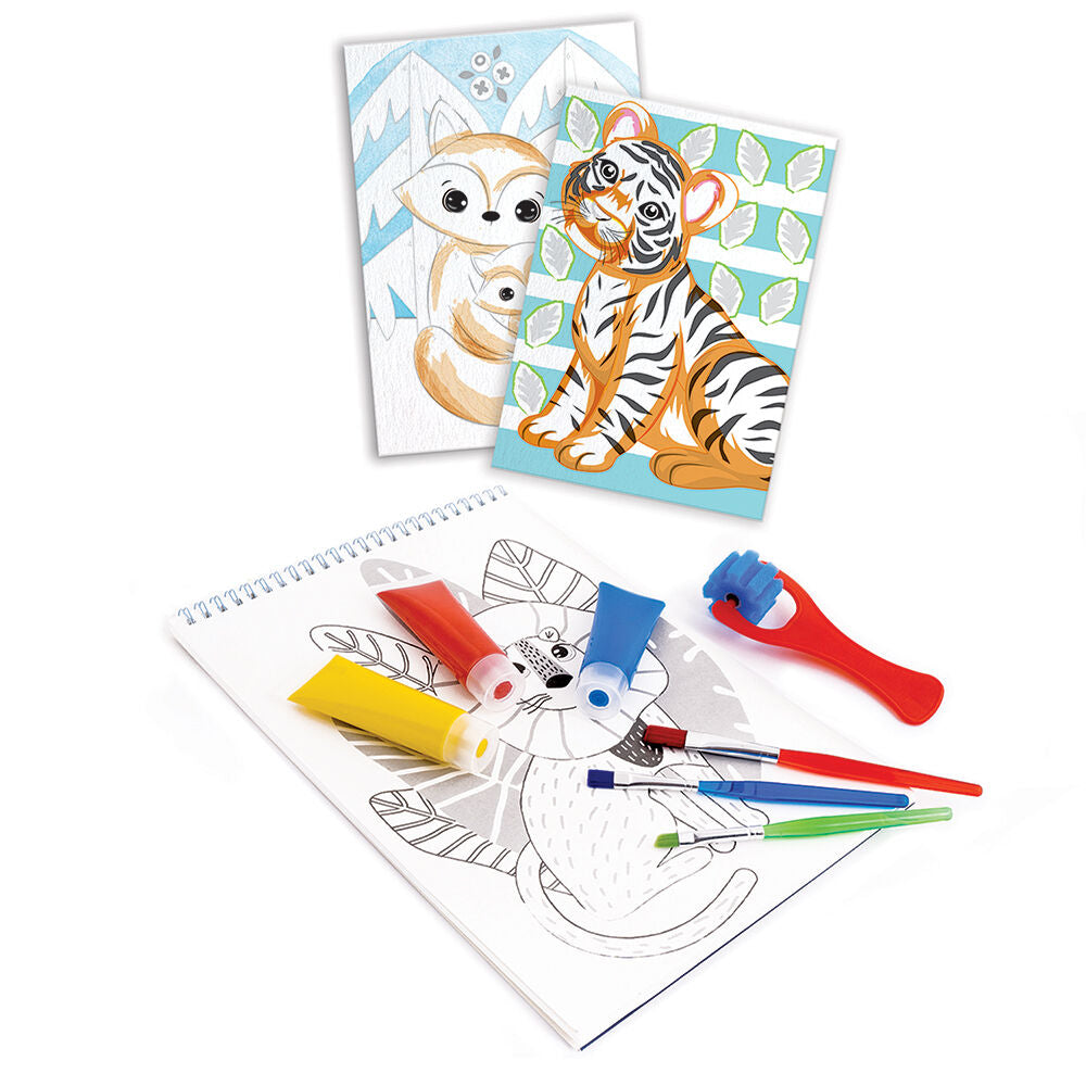 HappiHobbi Εργαστήριο Ζωγραφικής Junior Χρώματα Νερομπογιάς (1038-11044) - Fun Planet