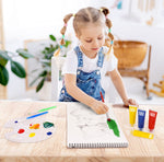 HappiHobbi Εργαστήριο Ζωγραφικής Junior Χρώματα Νερομπογιάς (1038-11044)