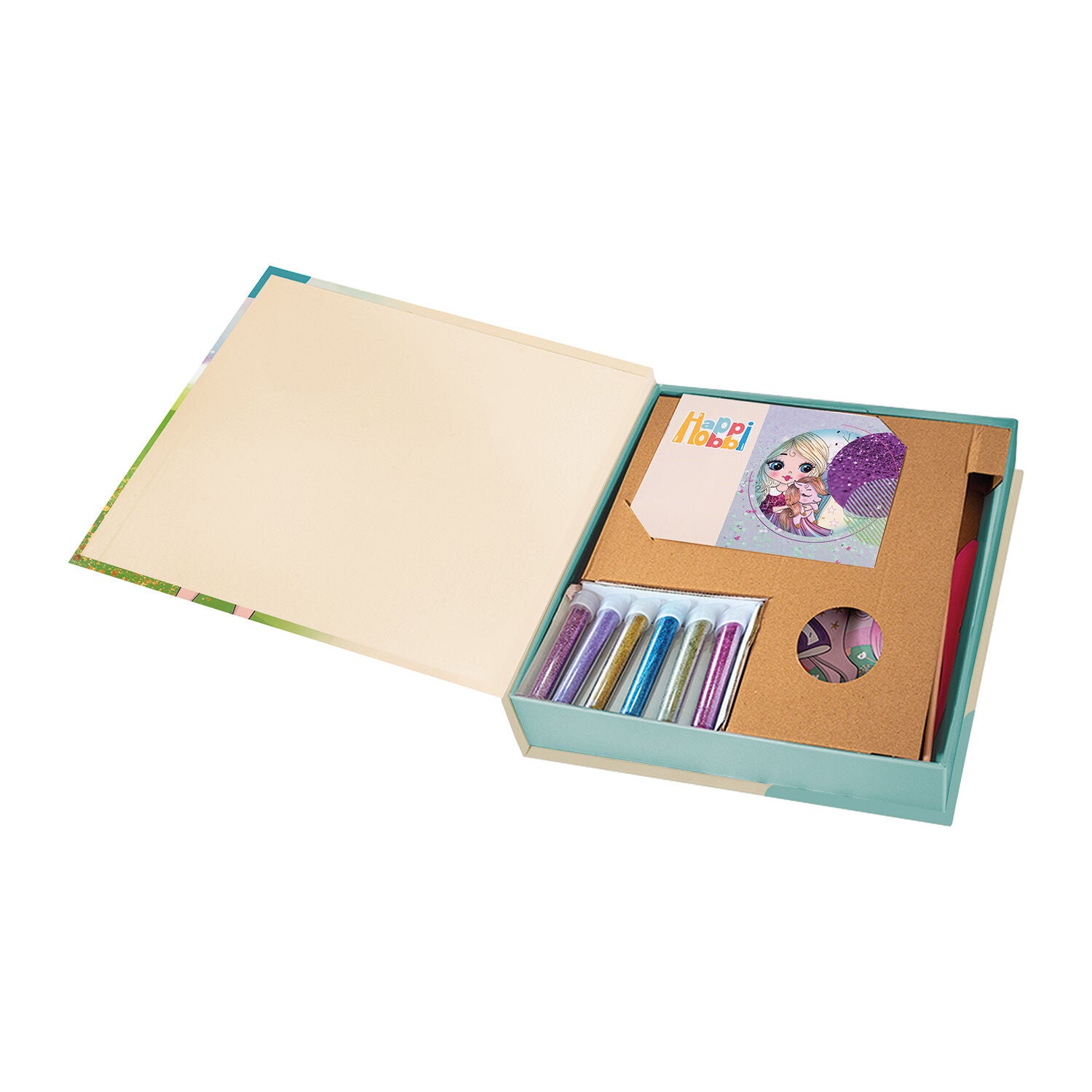 HappiHobbi Art Σετ Χειροτεχνίας με Glitter (1038-21046) - Fun Planet