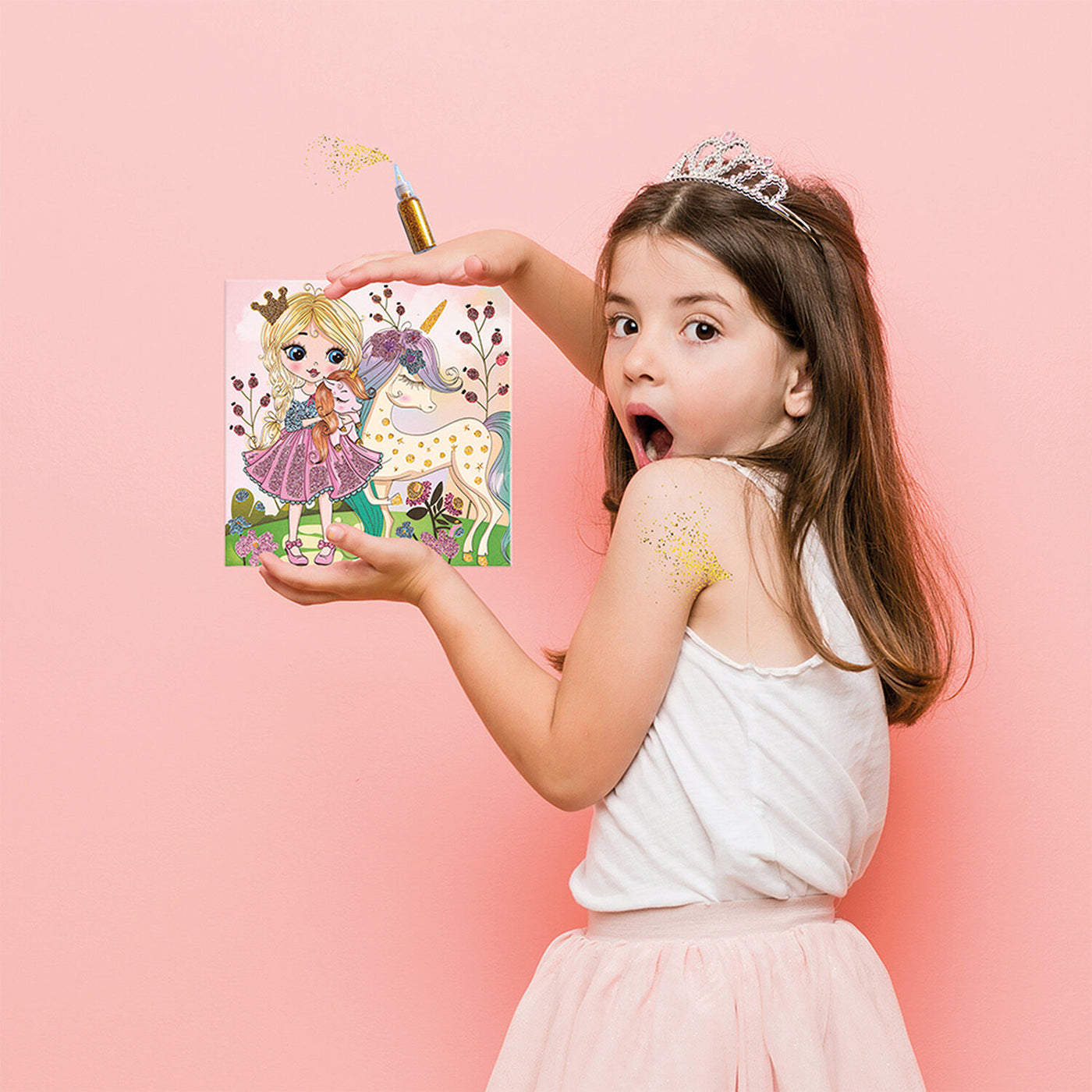 HappiHobbi Art Σετ Χειροτεχνίας με Glitter (1038-21046) - Fun Planet