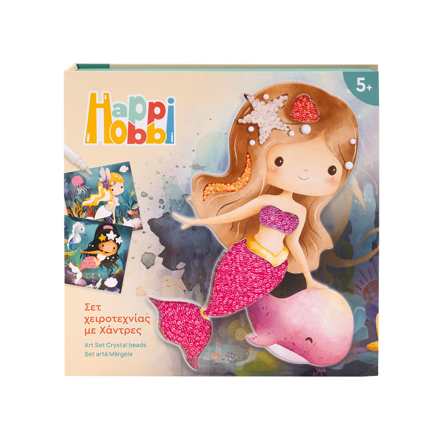 HappiHobbi Art Σετ Χειροτεχνίας με Χάντρες (1038-21047) - Fun Planet