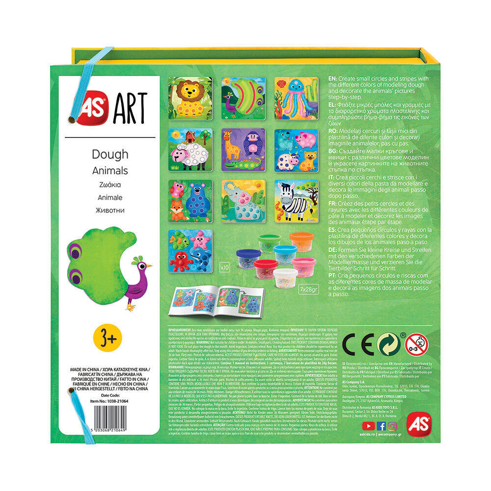 AS Art Dough Animals (1038-21064) - Fun Planet