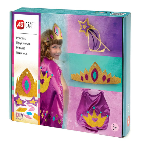 AS Craft Πριγκίπισσα Παιχνίδι Με 3 Χειροτεχνίες DIY (1038-31002) - Fun Planet