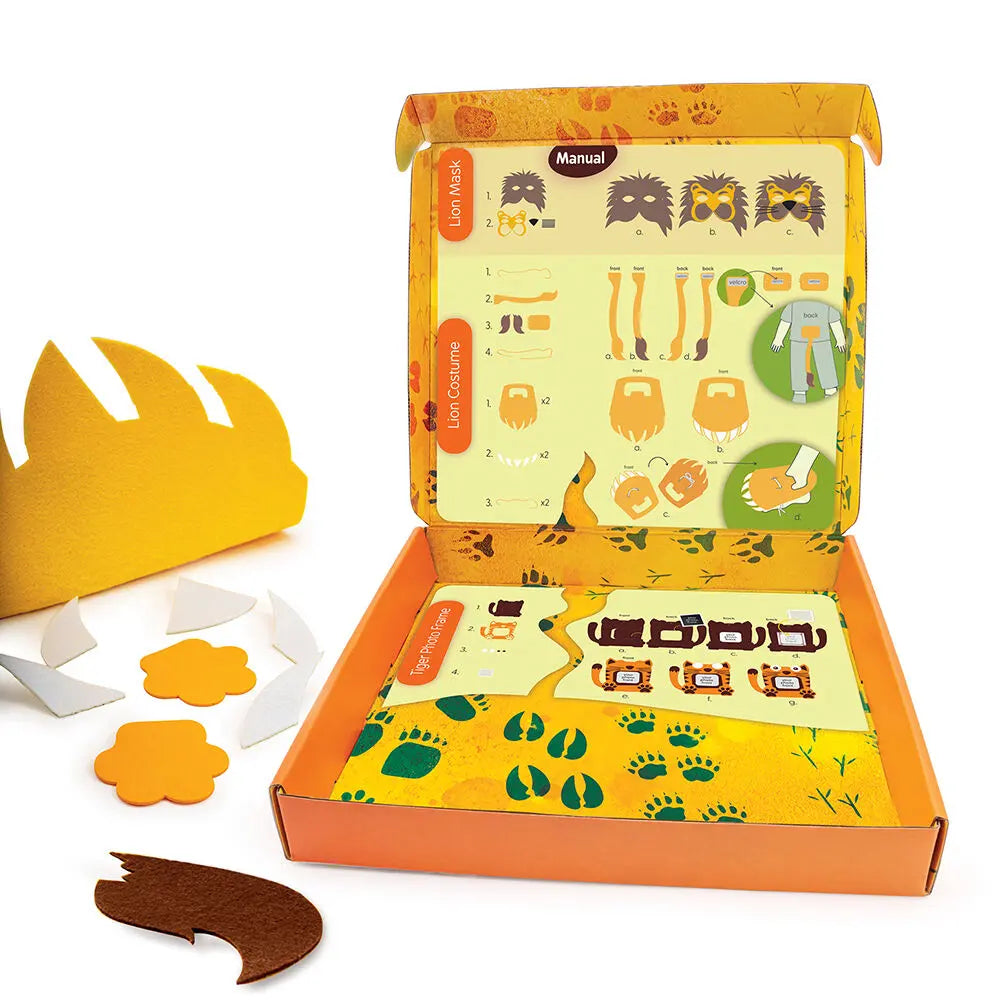 AS Craft Ζωάκια Παιχνίδι Με 3 Χειροτεχνίες DIY (1038-31006) - Fun Planet