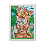 Paint & Frame Ζωγραφίζω Με Αριθμούς Funny Kitties (1038-41010) - Fun Planet